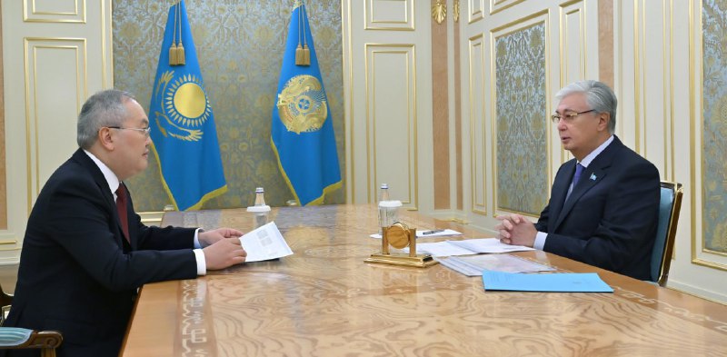 ҚР Президенті қабылдауында АФМ басшысы көлеңкелі экономикаға қарсы күрес нәтижелерін баяндады