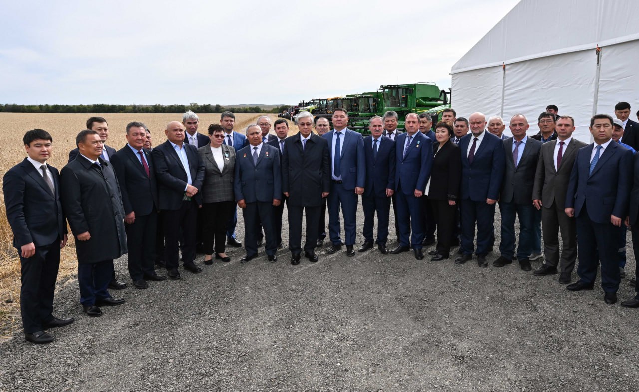 Астық – ұлттық қауіпсіздіктің кепілі. Тоқаев Ақмола даласында ауыл шаруашылығының болашағын айқындады