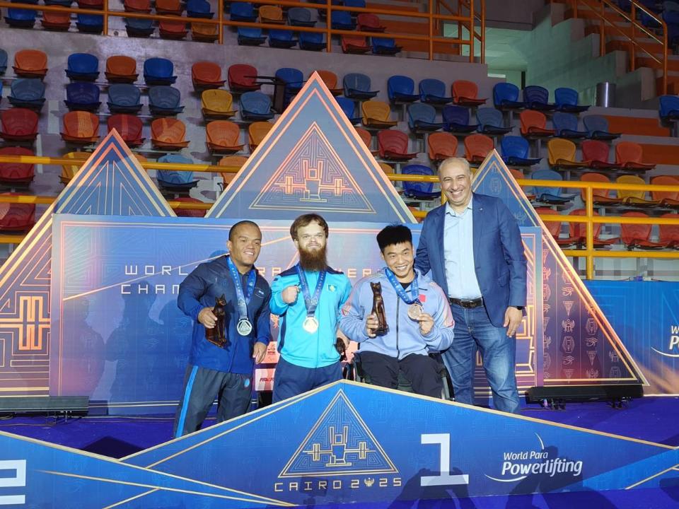 Ақмолалық атлет Давид Дегтярев – пара пауэрлифтингтен үш дүркін әлем чемпионы