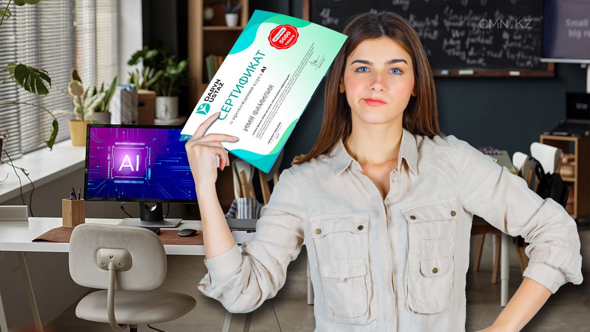 «Әр мектепке жасанды интеллект»: мұғалімдер тегін курстар үшін ақы төлеуге мәжбүрленіп жатқанын айтуда