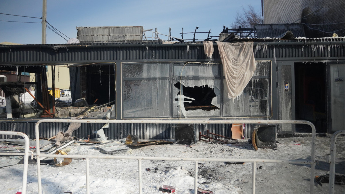 Ақмоланың Шучинск қаласында кафеде орын алған жарылыстан 11 қаза болды