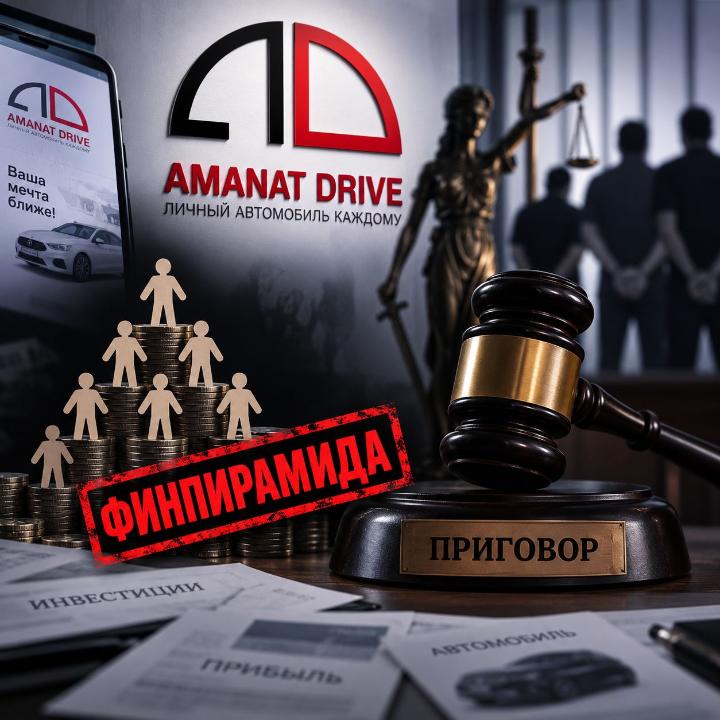 «Amanat Drive» қаржы пирамидасының басшылары сотталды