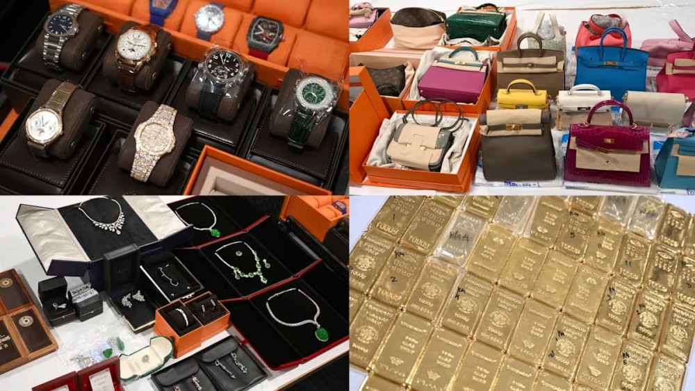 Сингапурда 2,2 млрд долларлық ақшаны жымқыру  ісінде тәркіленген қымбат бұйымдар аукционға қойылды
